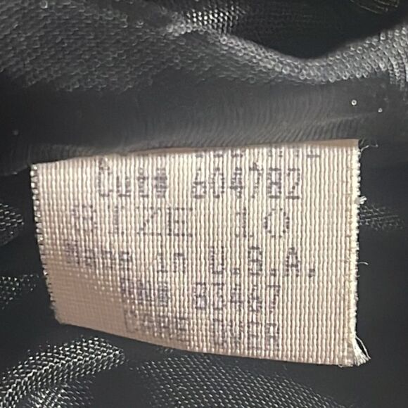 Vintage Mica Dress Womens Size 10 Black sheath midi mandarin collar made in USA - Picture 11 of 11